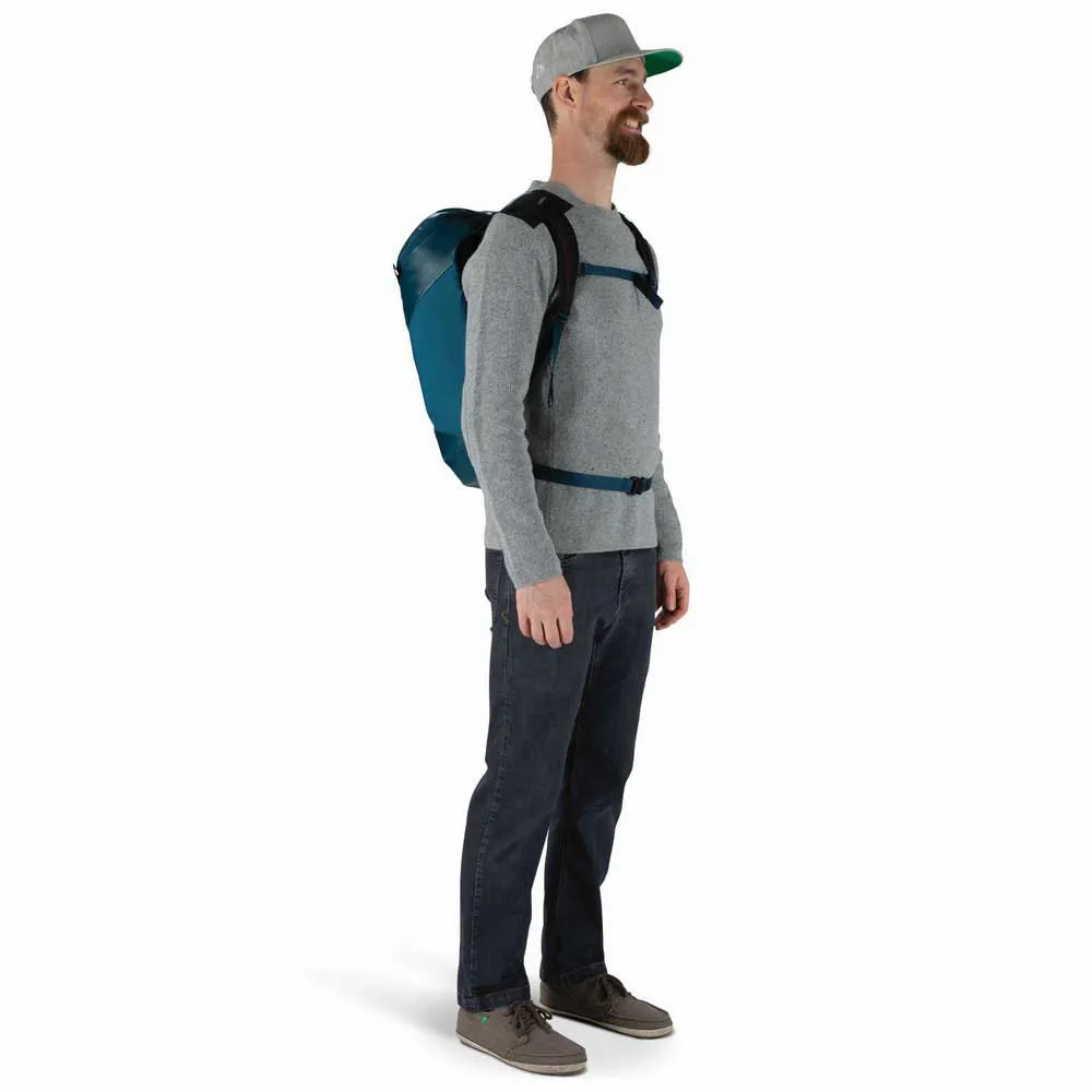 Osprey Transporter Zip Top Small 25l Ryggsäck, Venturi blue Osprey Transporter Zip Top Small 25l Ryggsäck, Venturi blue