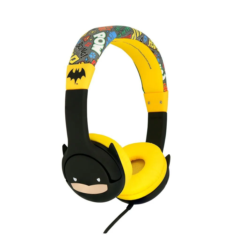 Otl Technologies Batman Dc Comics-hörlurar, Black / yellow, One Size