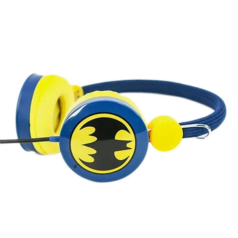 Otl Technologies Core Batman Logo Hörlurar, Black / yellow, One Size Otl Technologies Core Batman Logo Hörlurar, Black / yellow, One Size