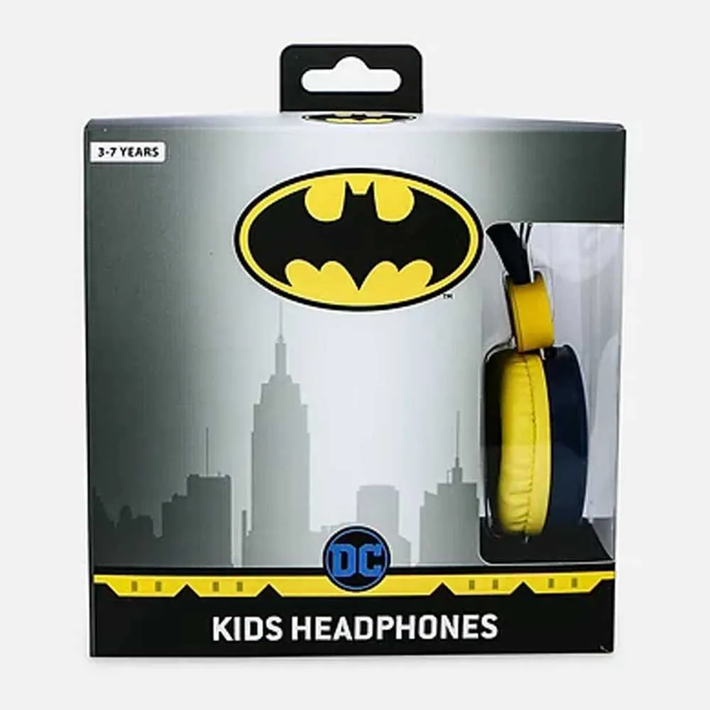 Otl Technologies Core Batman Logo Hörlurar, Black / yellow, One Size Otl Technologies Core Batman Logo Hörlurar, Black / yellow, One Size
