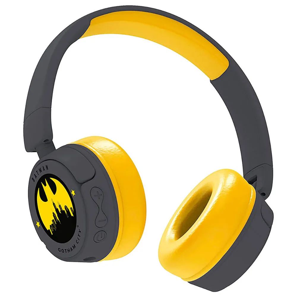 Otl Technologies Gotham City Batman Dc Comics Hörlurar, Black / orange, One Size Otl Technologies Gotham City Batman Dc Comics Hörlurar, Black / orange, One Size