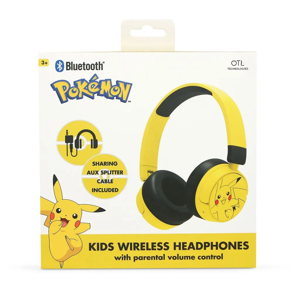 Otl Technologies Pikachu Pokémon-hörlurar, Multicolour, One Size