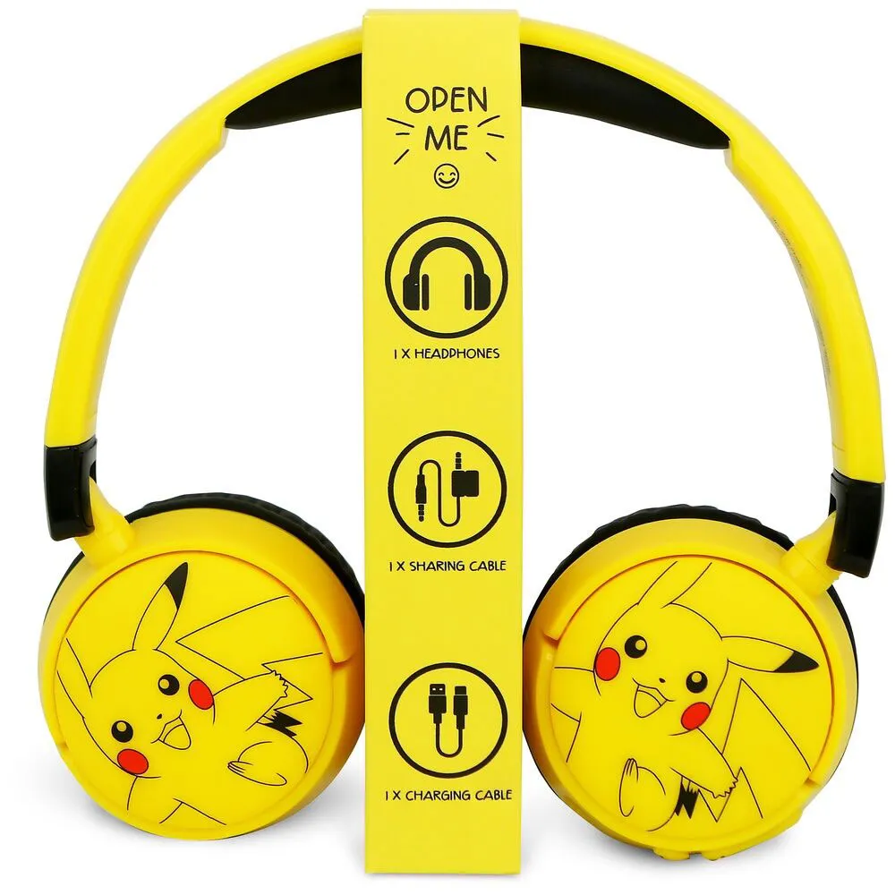 Otl Technologies Pikachu Pokémon-hörlurar, Multicolour, One Size