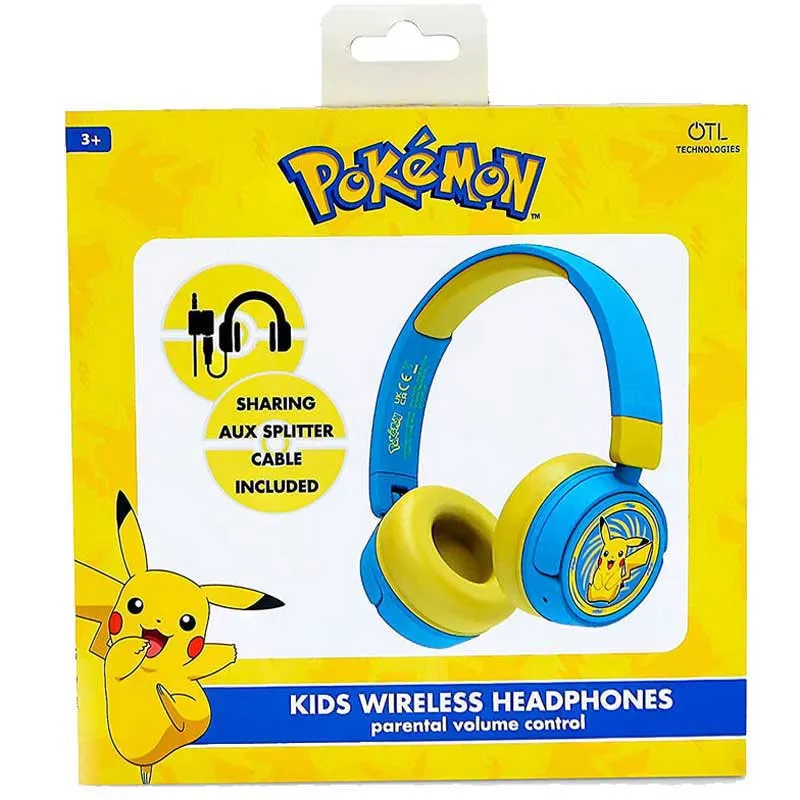 Otl Technologies Pokemon Pikachu Trådlösa Hörlurar, Multicolor, One Size