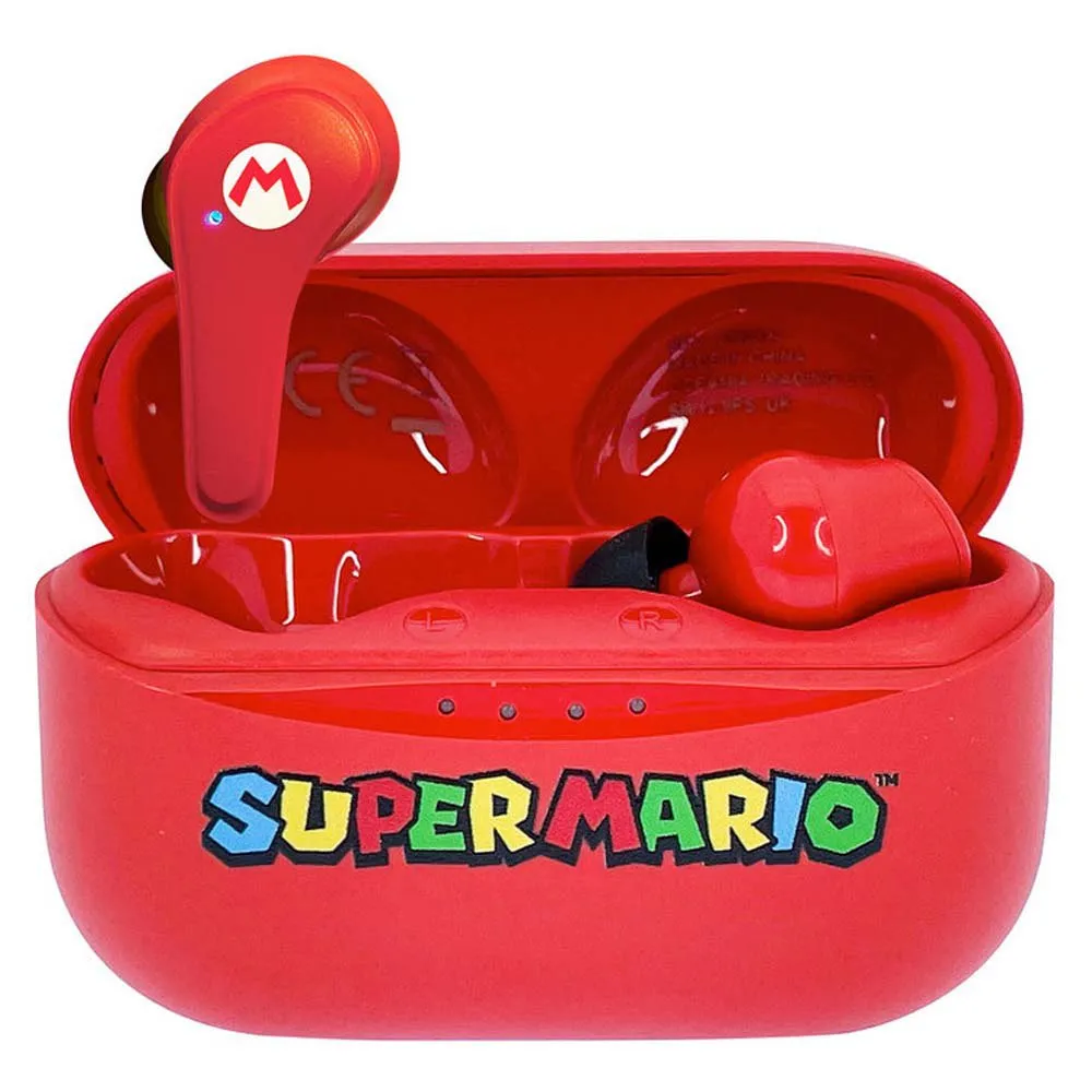 Otl Technologies Super Mario Red Earpods, Multicolor, One Size