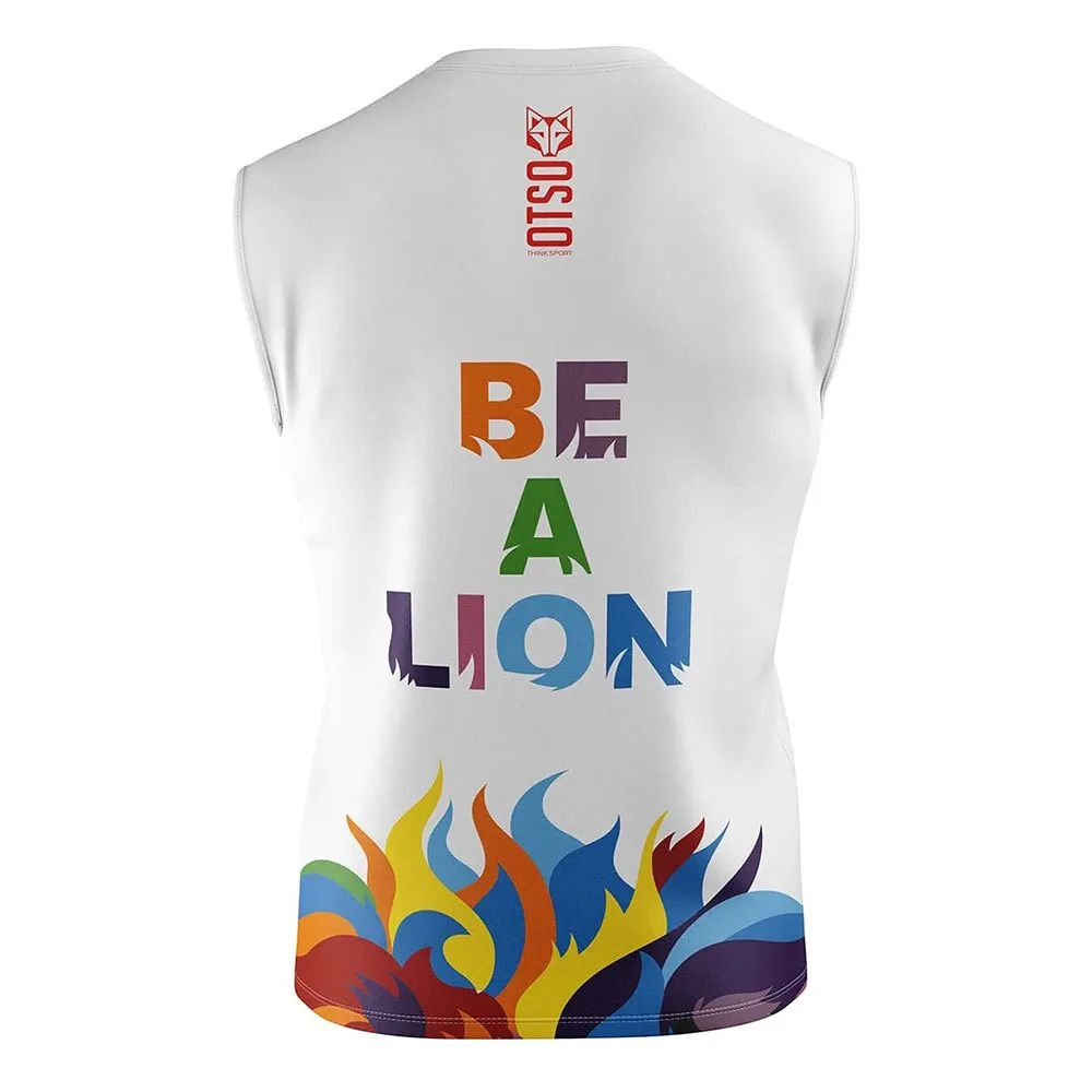 Otso Be A Lion ärmlös T-shirt female