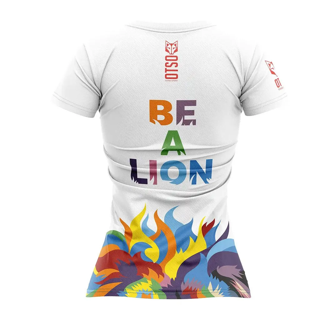 Otso Be A Lion T-shirt Med Korta ärmar female