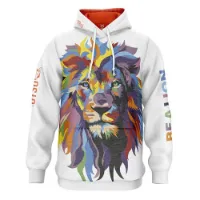 Otso Be A Lion Tröja Med Huva male