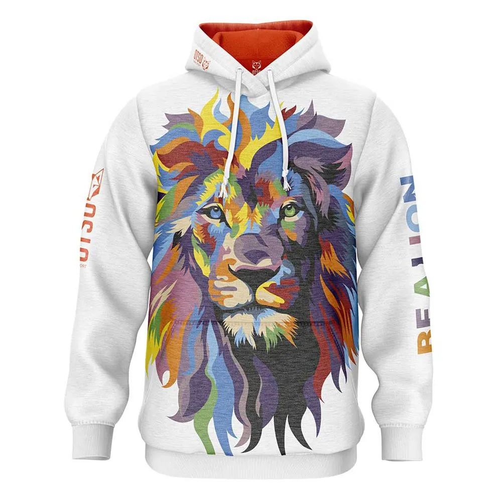 Otso Be A Lion Tröja Med Huva male