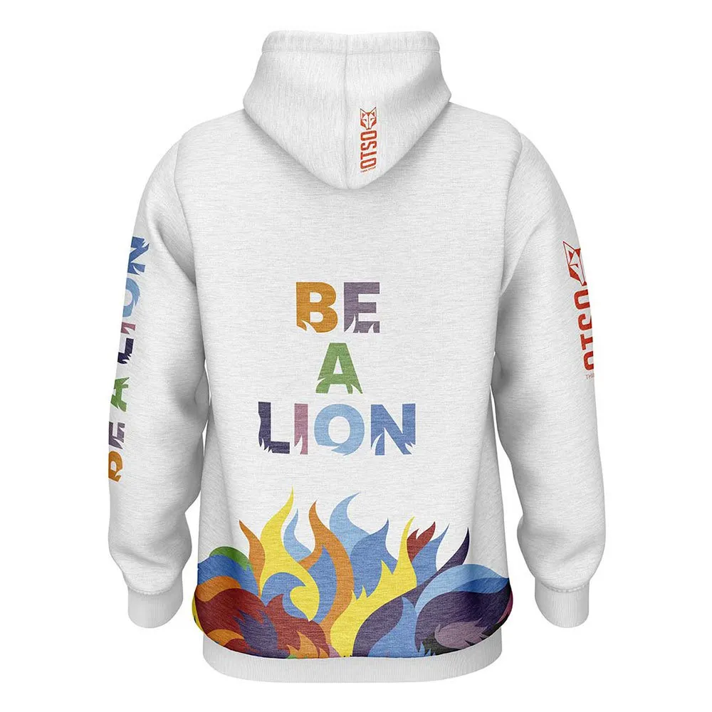 Otso Be A Lion Tröja Med Huva male