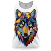Otso Be A Wolf ärmlös T-shirt female Otso Be A Wolf ärmlös T-shirt female