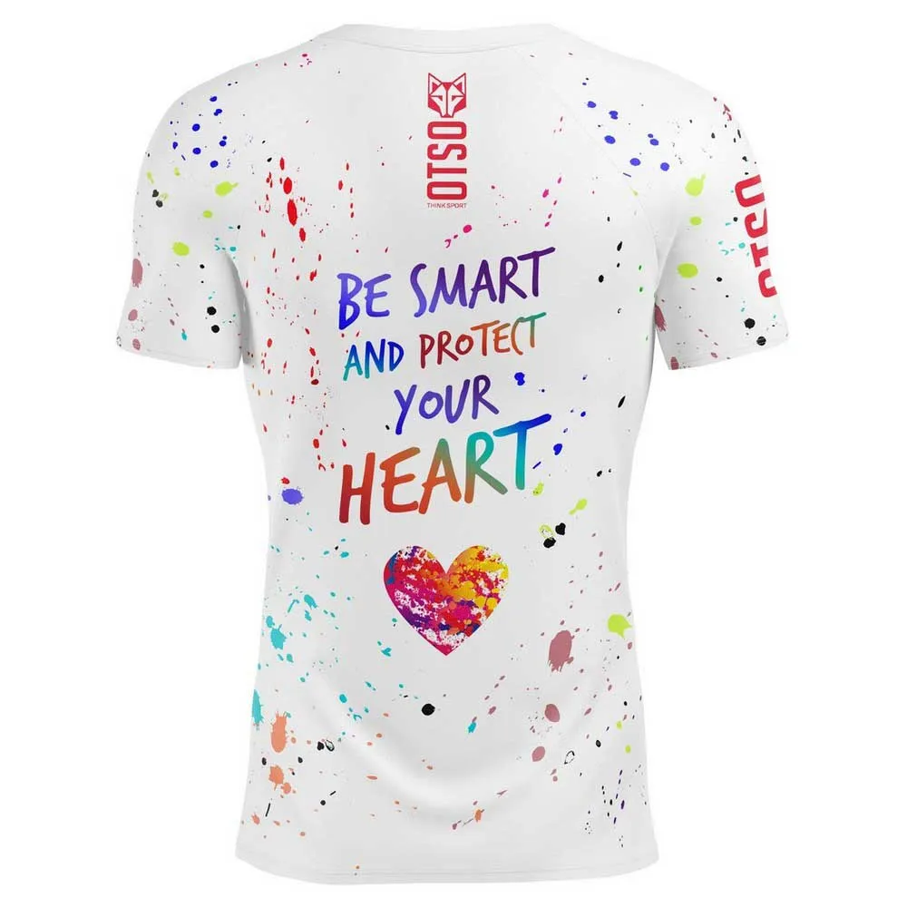 Otso Be Smart & Protect Your Heart T-shirt Med Korta ärmar male, Multicolour Otso Be Smart & Protect Your Heart T-shirt Med Korta ärmar male, Multicolour