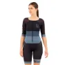 Otso Black Kortärmad Triathlondräkt female