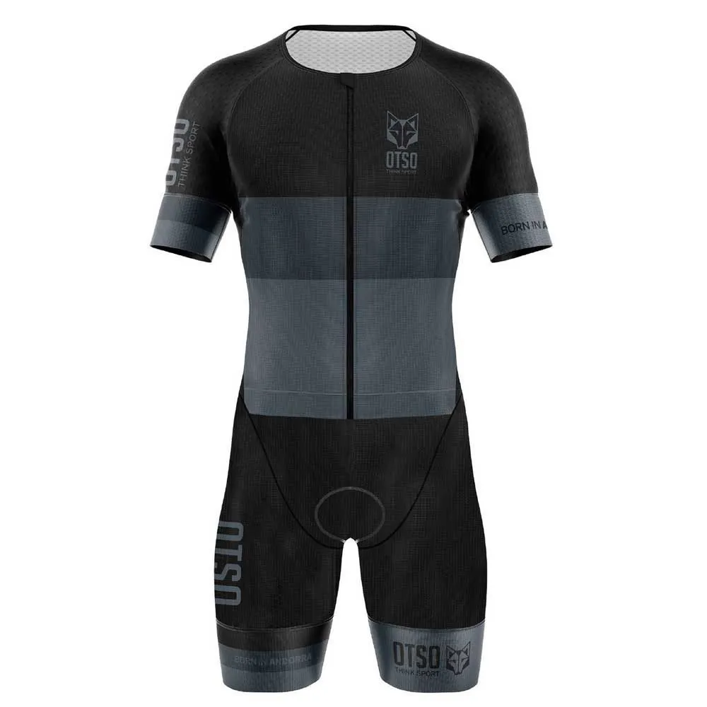 Otso Black Kortärmad Triathlondräkt female Otso Black Kortärmad Triathlondräkt female