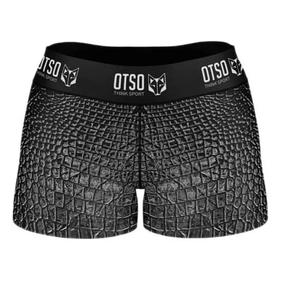 Otso Black Snake Shorts Kvinna