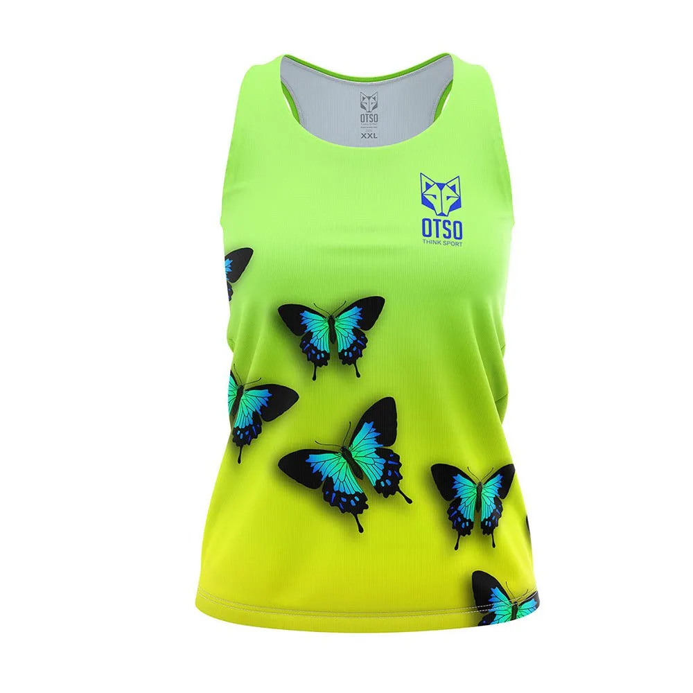 Otso Butterfly ärmlös T-shirt female