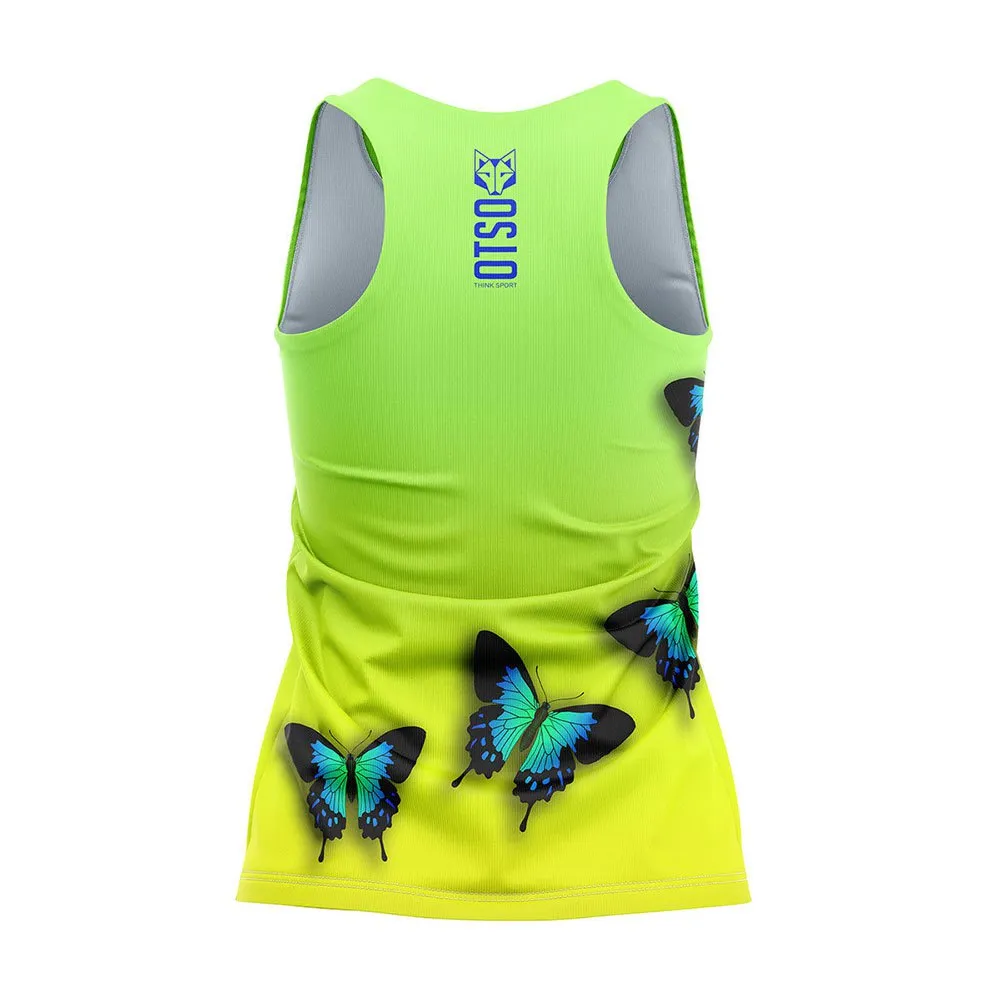 Otso Butterfly ärmlös T-shirt female