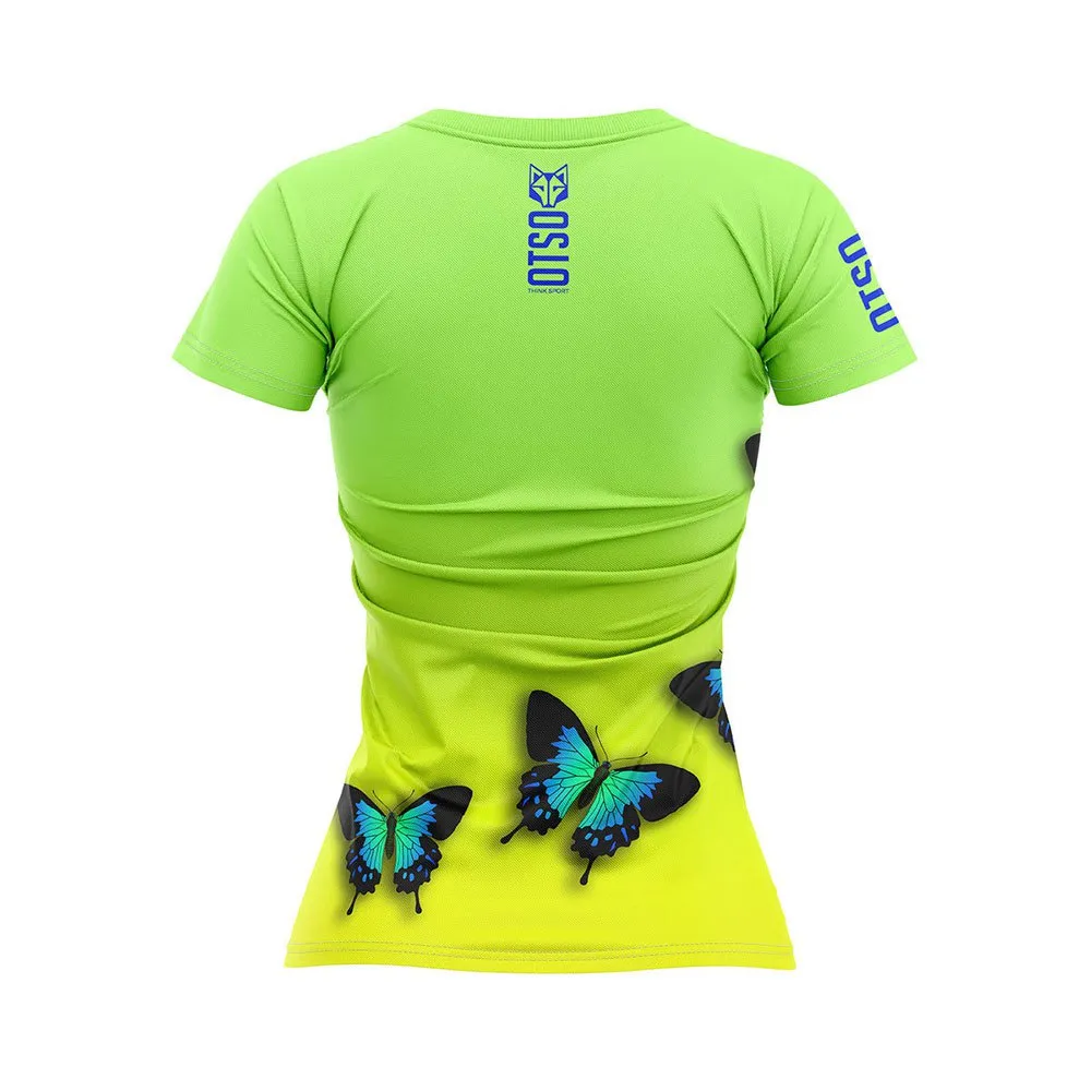 Otso Butterfly T-shirt Med Korta ärmar female