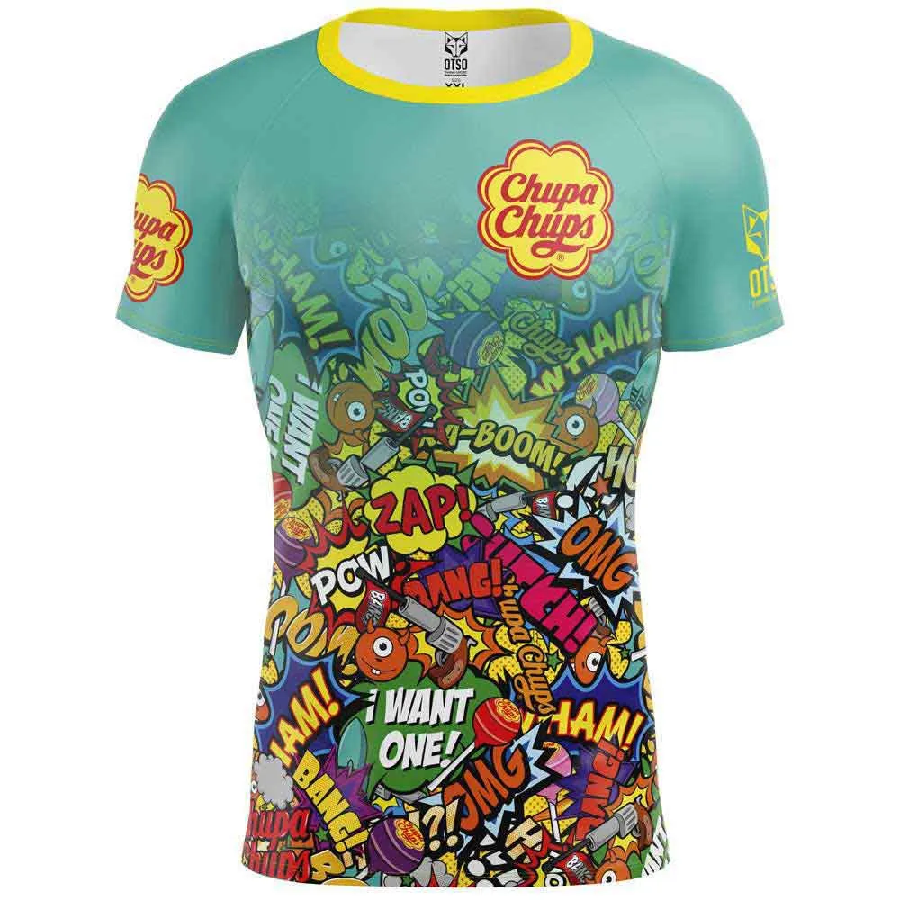 Otso Chupa Chups Comic T-shirt Med Korta ärmar male Otso Chupa Chups Comic T-shirt Med Korta ärmar male