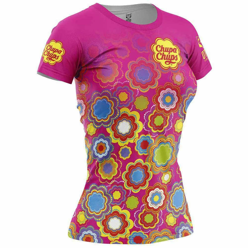 Otso Chupa Chups Floral T-shirt Med Korta ärmar female, Pink Otso Chupa Chups Floral T-shirt Med Korta ärmar female, Pink