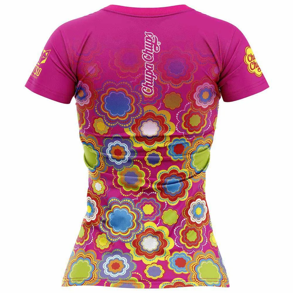 Otso Chupa Chups Floral T-shirt Med Korta ärmar female, Pink Otso Chupa Chups Floral T-shirt Med Korta ärmar female, Pink
