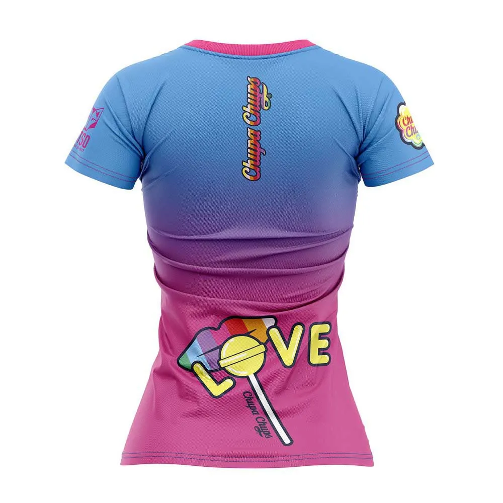 Otso Chupa Chups Love T-shirt Med Korta ärmar female