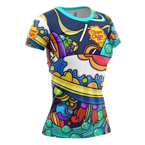 Otso Chupa Chups Space T-shirt Med Korta ärmar Kvinna
