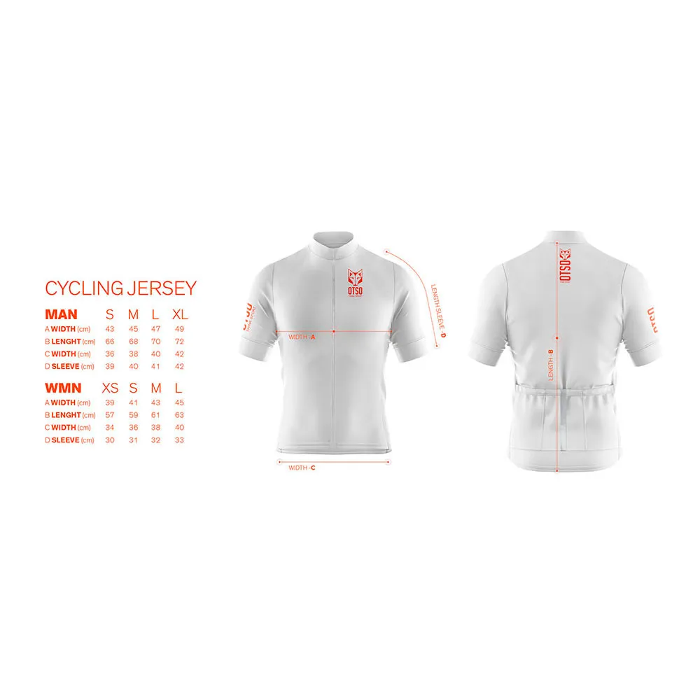 Otso Colors Korta ärmar Cykeltröja