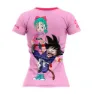 Otso Dragon Ball Bulma T-shirt Med Korta ärmar female