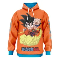 Otso Dragon Ball Kintoun Huvtröja male Otso Dragon Ball Kintoun Huvtröja male
