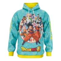 Otso Dragon Ball Super Family Huvtröja male Otso Dragon Ball Super Family Huvtröja male