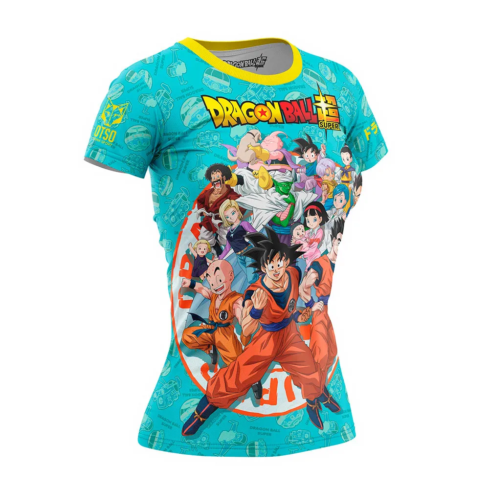 Otso Dragon Ball Super Family T-shirt Med Korta ärmar female