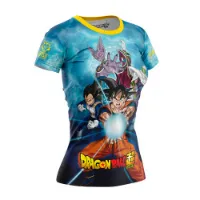 Otso Dragon Ball Super Goku Vegeta T-shirt Med Korta ärmar male Otso Dragon Ball Super Goku Vegeta T-shirt Med Korta ärmar male