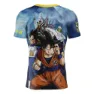 Otso Dragon Ball Super Goku Vegeta T-shirt Med Korta ärmar male