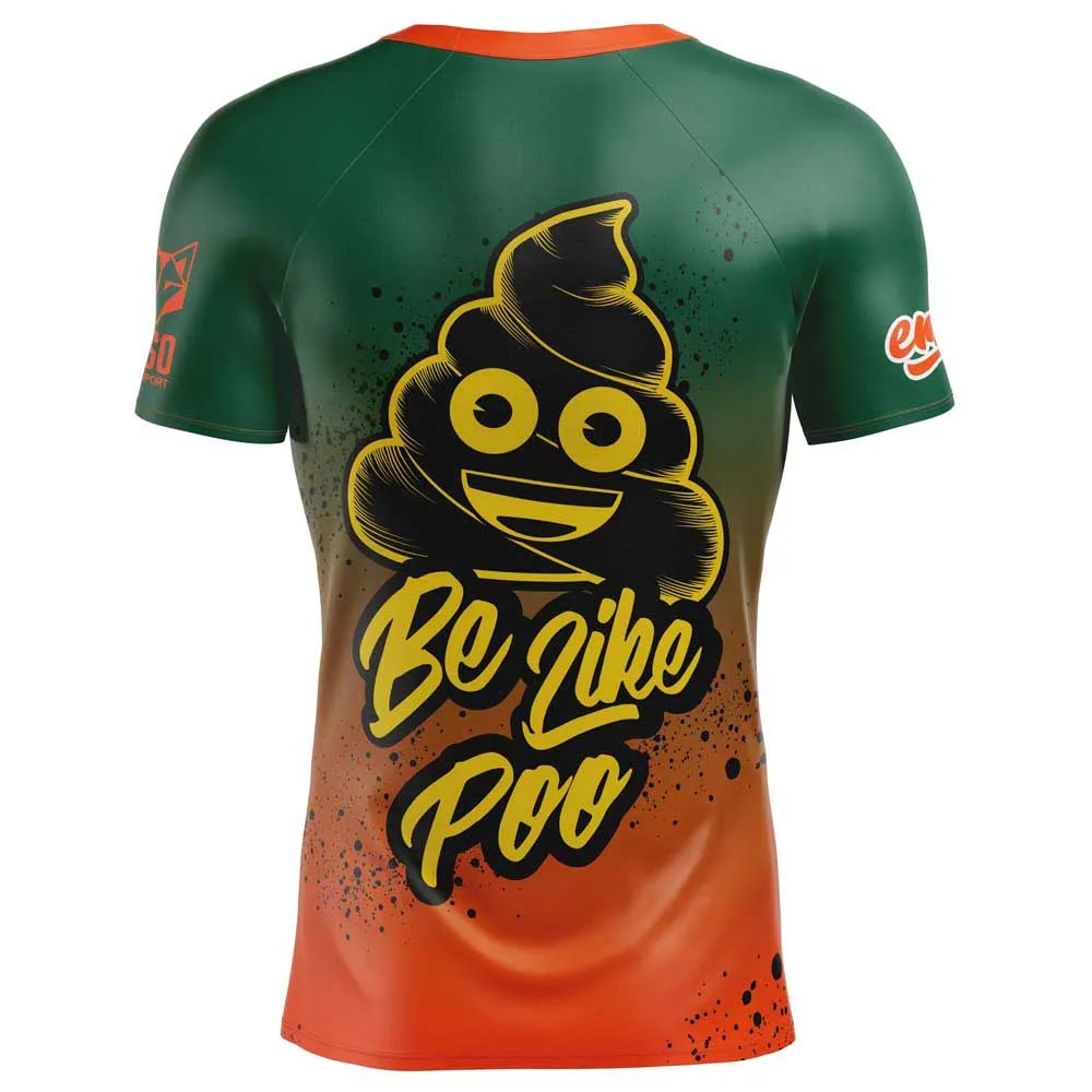 Otso Emoji Be Like Poo T-shirt Med Korta ärmar Man