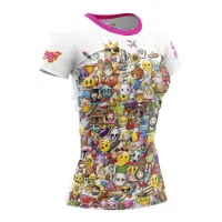 Otso Emoji Big Wave T-shirt Med Korta ärmar female Otso Emoji Big Wave T-shirt Med Korta ärmar female