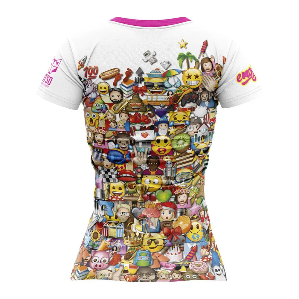 Otso Emoji Big Wave T-shirt Med Korta ärmar male