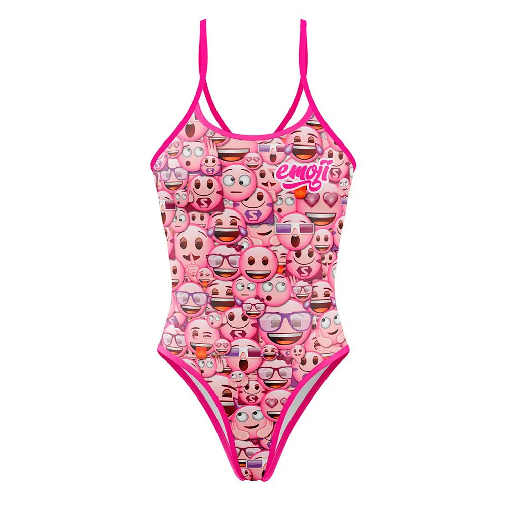 Otso Emoji Classic Pink Baddräkt female