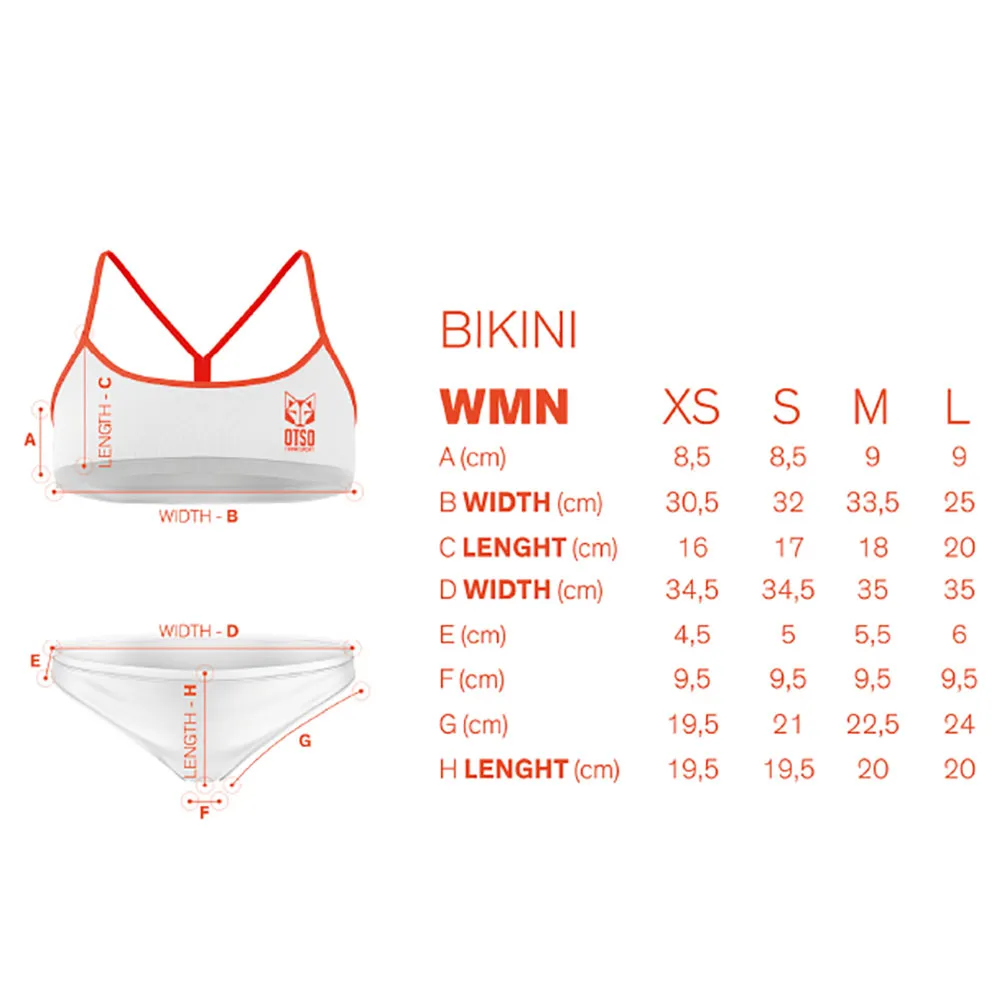 Otso Emoji Classic Pink Bikini female