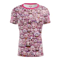 Otso Emoji Classic Pink T-shirt Med Korta ärmar male