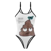 Otso Emoji Deja Poo Baddräkt female
