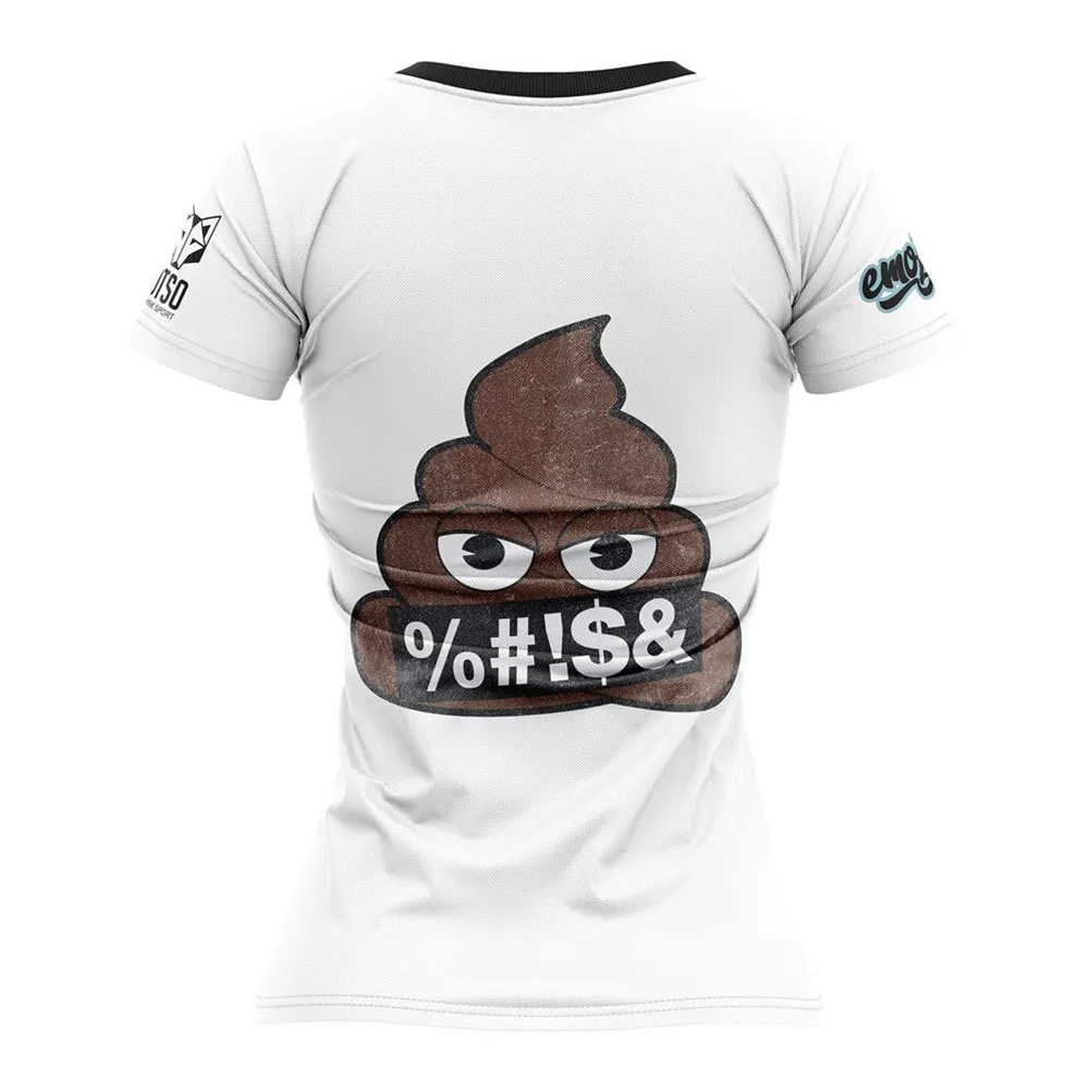 Otso Emoji Déjà Poo T-shirt Med Korta ärmar female