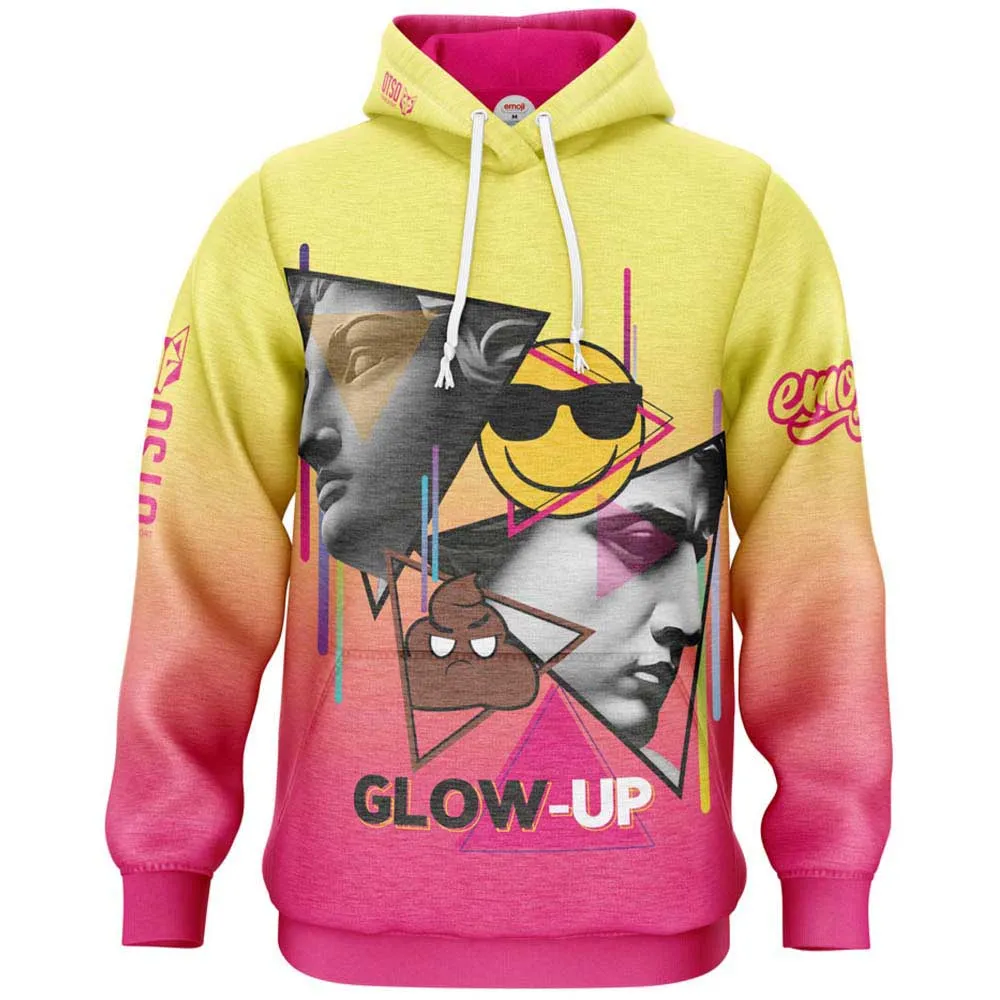 Otso Emoji Glow-up Huvtröja Man,Kvinna