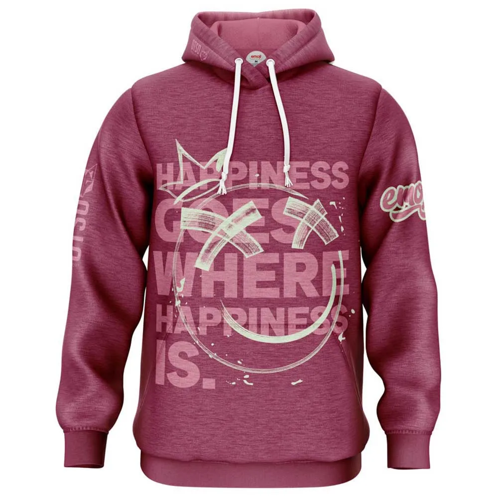 Otso Emoji Happiness Huvtröja Man,Kvinna