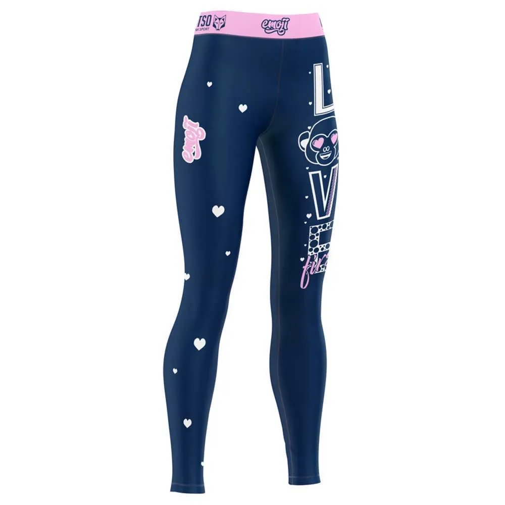 Otso Emoji Love First Leggings Kvinna