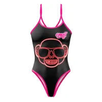 Otso Emoji Monkey Neon Baddräkt female Otso Emoji Monkey Neon Baddräkt female