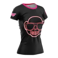 Otso Emoji Monkey Neon T-shirt Med Korta ärmar female Otso Emoji Monkey Neon T-shirt Med Korta ärmar female