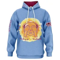 Otso Emoji Monkey See Huvtröja Man,Kvinna