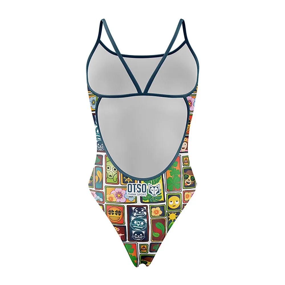 Otso Emoji Portrait Baddräkt female