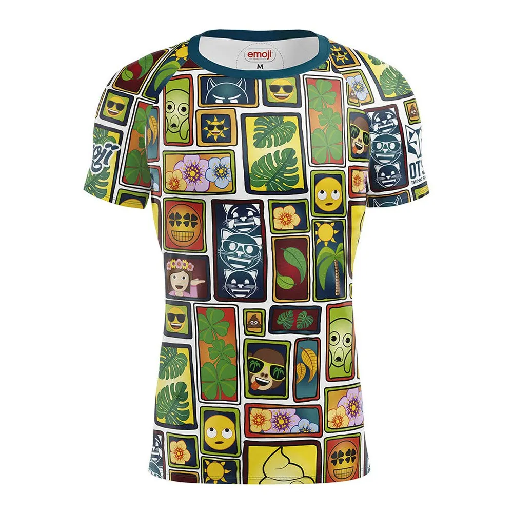 Otso Emoji Portrait T-shirt Med Korta ärmar male Otso Emoji Portrait T-shirt Med Korta ärmar male